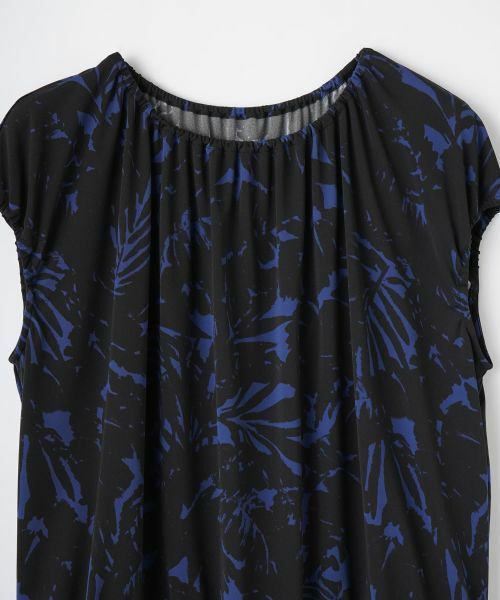 LANVIN COLLECTION / ランバン コレクション カットソー | リーフプリントカットソー | 詳細8