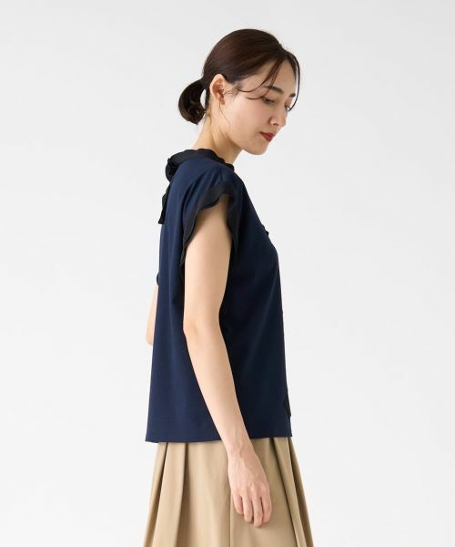 LANVIN COLLECTION / ランバン コレクション カットソー | グログランリボンカットソー | 詳細19