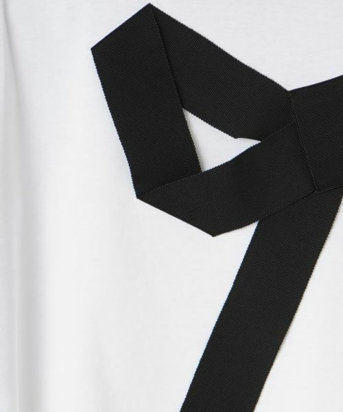 LANVIN COLLECTION / ランバン コレクション カットソー | グログランリボンカットソー | 詳細27