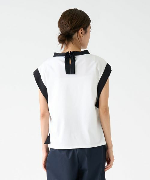 LANVIN COLLECTION / ランバン コレクション カットソー | グログランリボンカットソー | 詳細3