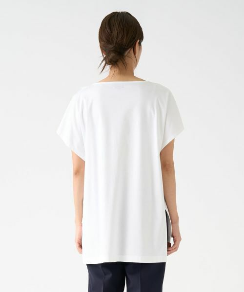 LANVIN COLLECTION / ランバン コレクション カットソー | シフォンテープカットソー | 詳細11