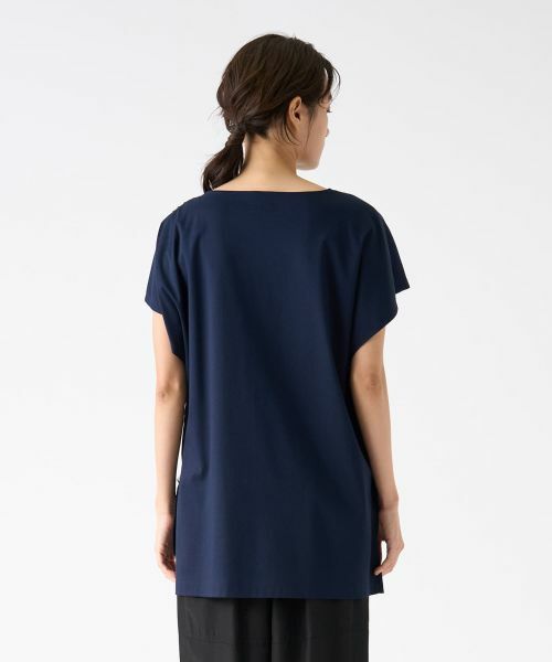 LANVIN COLLECTION / ランバン コレクション カットソー | シフォンテープカットソー | 詳細3