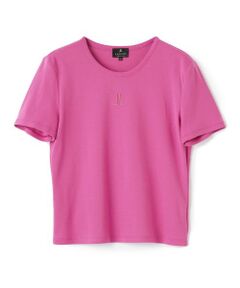 LANVIN COLLECTION / ランバン コレクション カットソー | ロゴ刺繍カットソー