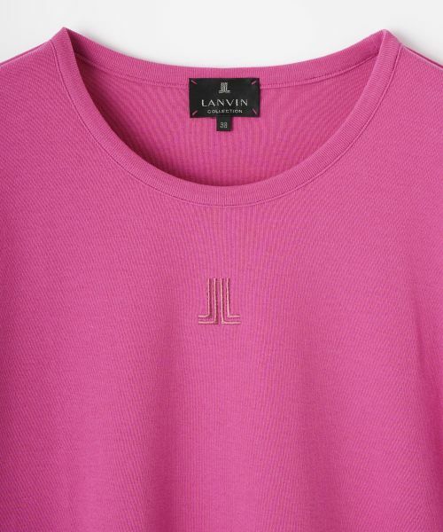LANVIN COLLECTION / ランバン コレクション カットソー | ロゴ刺繍カットソー | 詳細2
