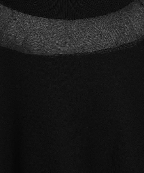 LANVIN COLLECTION / ランバン コレクション ニット・セーター | シアーブロッキングニットトップス | 詳細26