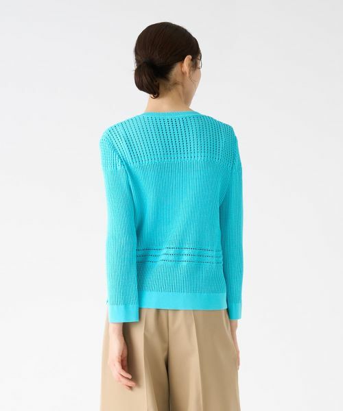 LANVIN COLLECTION / ランバン コレクション ニット・セーター | アイレットカーディガン | 詳細10