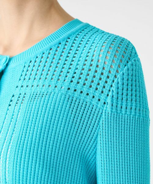 LANVIN COLLECTION / ランバン コレクション ニット・セーター | アイレットカーディガン | 詳細14