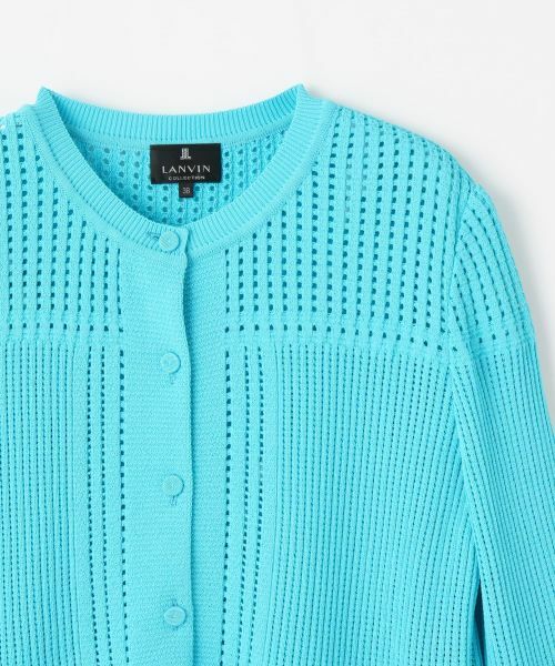 LANVIN COLLECTION / ランバン コレクション ニット・セーター | アイレットカーディガン | 詳細16