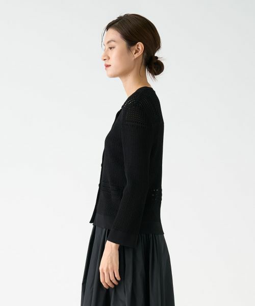 LANVIN COLLECTION / ランバン コレクション ニット・セーター | アイレットカーディガン | 詳細2