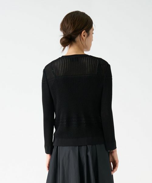 LANVIN COLLECTION / ランバン コレクション ニット・セーター | アイレットカーディガン | 詳細3