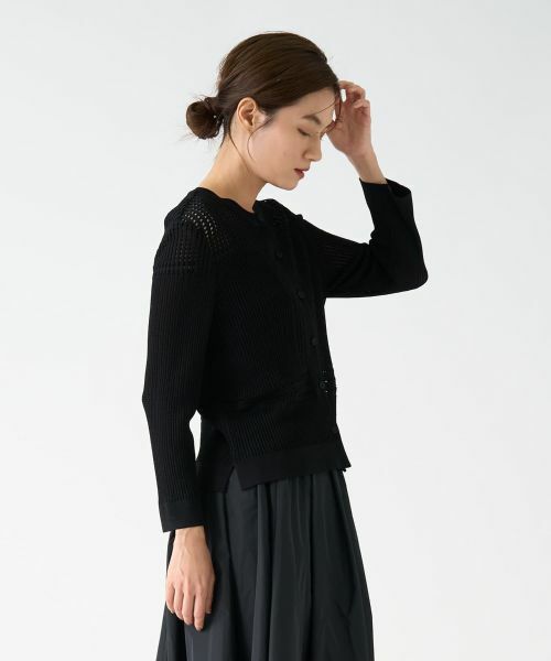 LANVIN COLLECTION / ランバン コレクション ニット・セーター | アイレットカーディガン | 詳細4