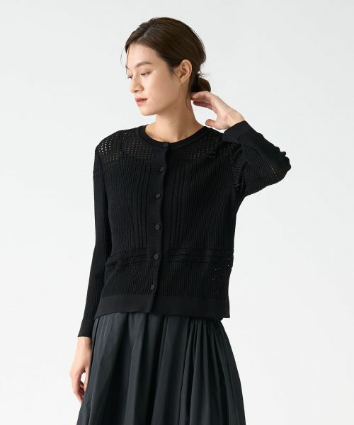 LANVIN COLLECTION / ランバン コレクション ニット・セーター | アイレットカーディガン | 詳細5