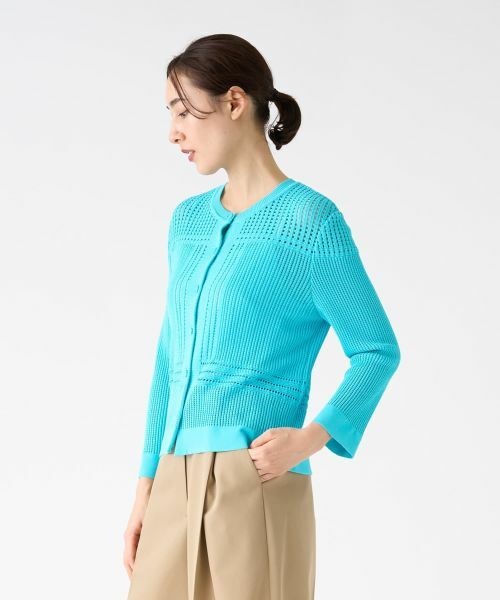 LANVIN COLLECTION / ランバン コレクション ニット・セーター | アイレットカーディガン | 詳細9