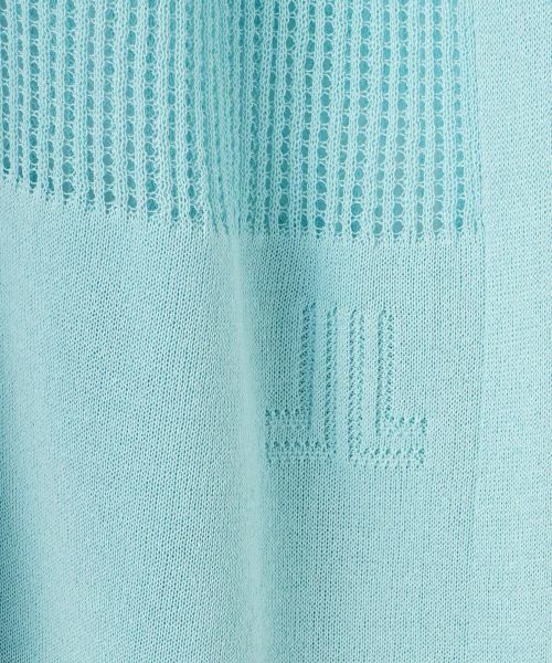 LANVIN COLLECTION / ランバン コレクション ニット・セーター | アイレットロングニットベスト | 詳細16