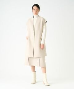 LANVIN COLLECTION / ランバン コレクション テーラードジャケット | ダブルフェイスジレ