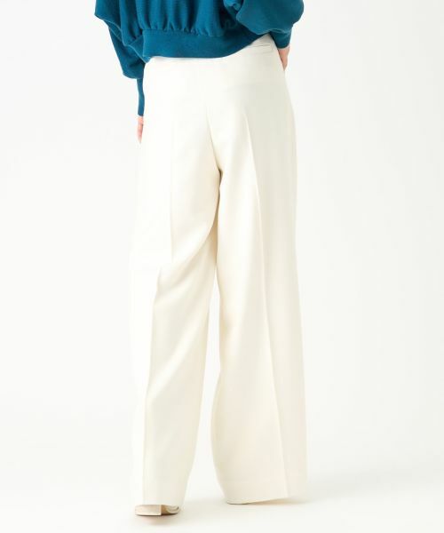 LANVIN COLLECTION / ランバン コレクション その他パンツ | ウールワイドパンツ | 詳細6