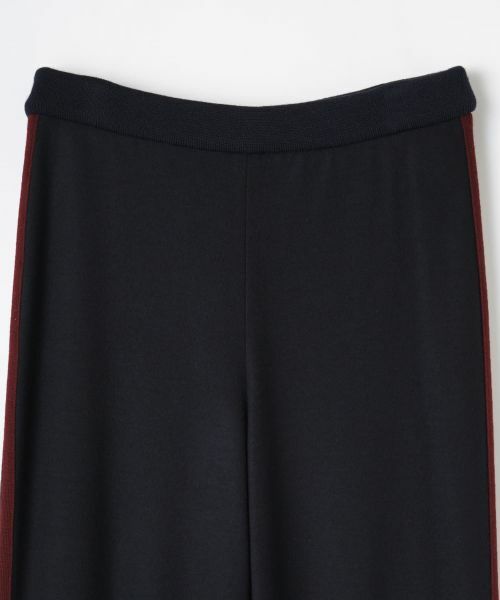 LANVIN COLLECTION / ランバン コレクション その他パンツ | サイドラインジャージーパンツ | 詳細2