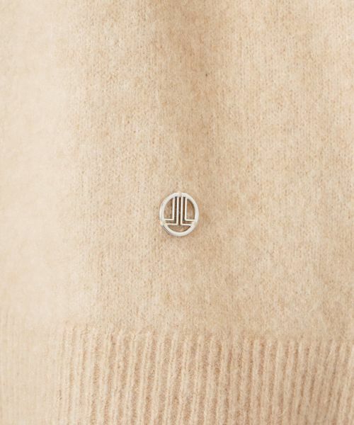 LANVIN COLLECTION / ランバン コレクション ニット・セーター | キャメルニットパーカー | 詳細3