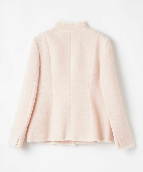 LANVIN COLLECTION / ランバン コレクション テーラードジャケット | ミックスツィードジャケット | 詳細1