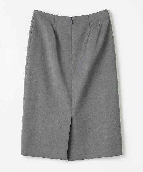 LANVIN COLLECTION / ランバン コレクション ロング・マキシ丈スカート | シルクウールタイトスカート | 詳細1