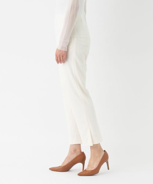 LANVIN COLLECTION / ランバン コレクション その他パンツ | カルゼテーパードパンツ | 詳細1