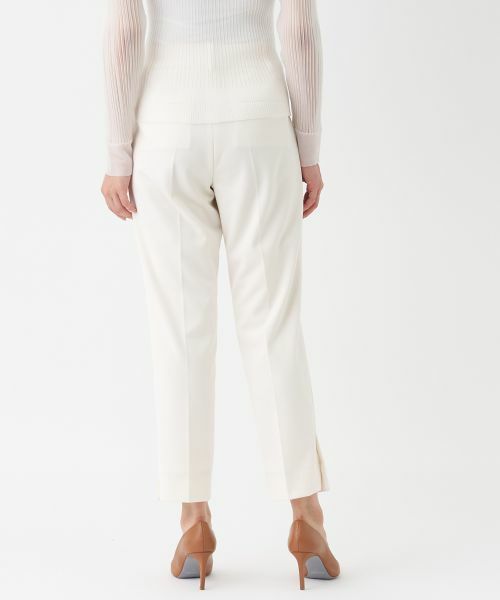 LANVIN COLLECTION / ランバン コレクション その他パンツ | カルゼテーパードパンツ | 詳細2