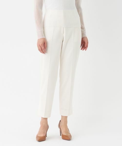 LANVIN COLLECTION / ランバン コレクション その他パンツ | カルゼテーパードパンツ | 詳細4