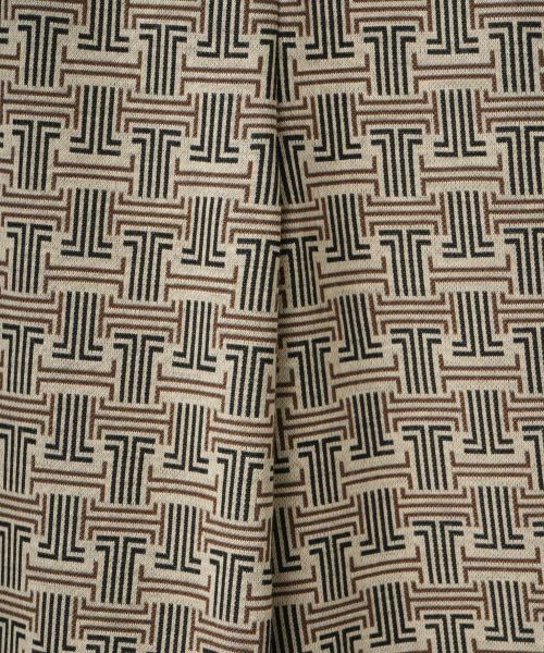 LANVIN COLLECTION / ランバン コレクション その他パンツ | ロゴジャカードワイドパンツ | 詳細3