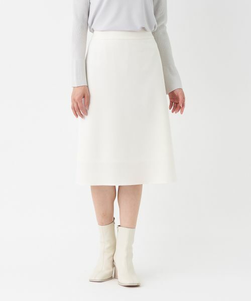 LANVIN COLLECTION / ランバン コレクション ロング・マキシ丈スカート | Aラインカルゼスカート | 詳細4