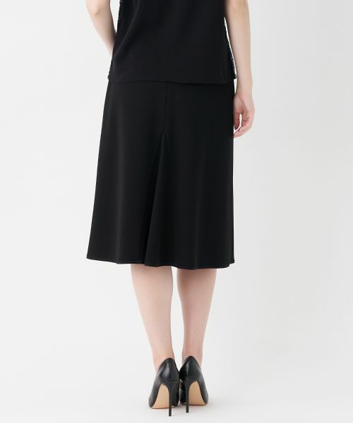 LANVIN COLLECTION / ランバン コレクション ロング・マキシ丈スカート | Aラインカルゼスカート | 詳細7