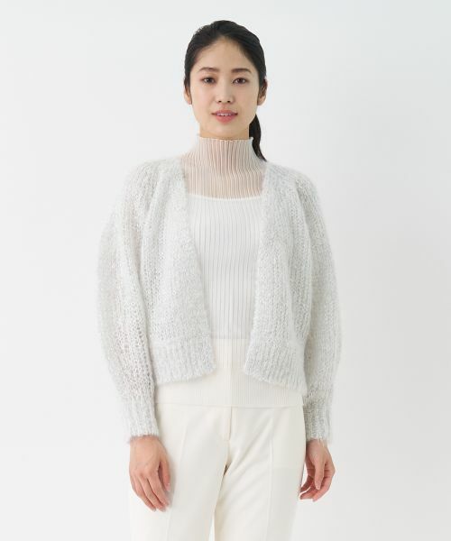 LANVIN COLLECTION / ランバン コレクション ニット・セーター | モヘヤラメカーディガン | 詳細4