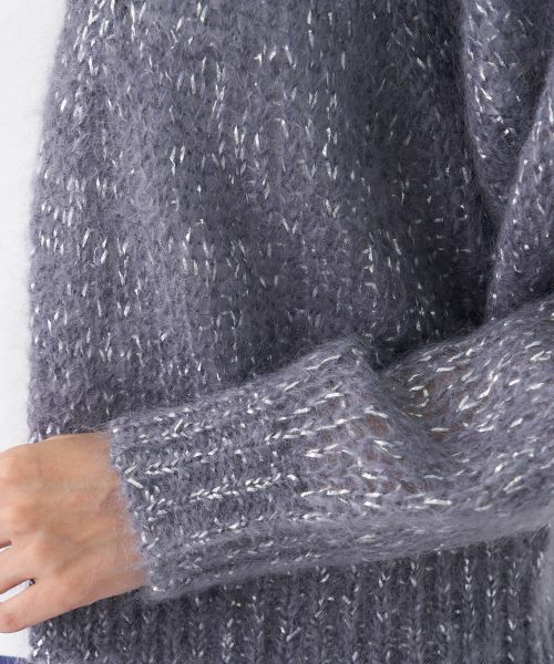 LANVIN COLLECTION / ランバン コレクション ニット・セーター | モヘヤラメカーディガン | 詳細9