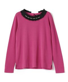 LANVIN COLLECTION / ランバン コレクション ニット・セーター | グログランビジューニット