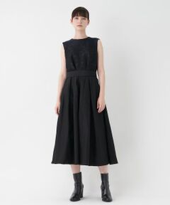 LANVIN COLLECTION ワンピース ストレッチオックスワンピース|LANVIN COLLECTION | LANVIN