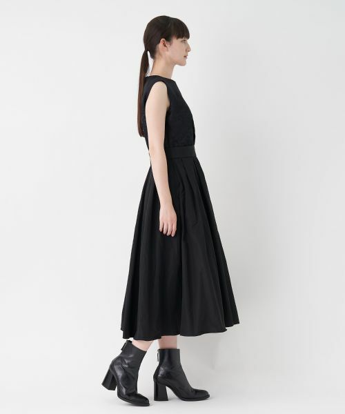 LANVIN COLLECTION / ランバン コレクション ドレス | スリーローズジャカードドッキングワンピース | 詳細3