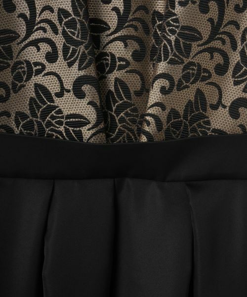 LANVIN COLLECTION / ランバン コレクション ドレス | スリーローズジャカードドッキングワンピース | 詳細8