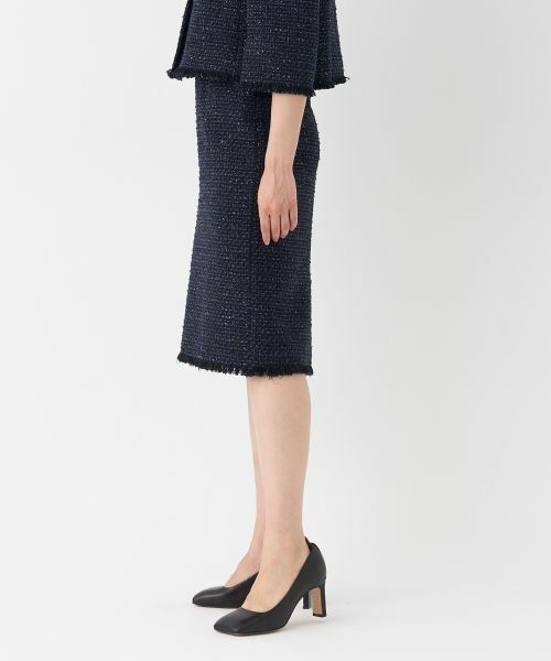 LANVIN COLLECTION / ランバン コレクション ロング・マキシ丈スカート | ラメスカート | 詳細1