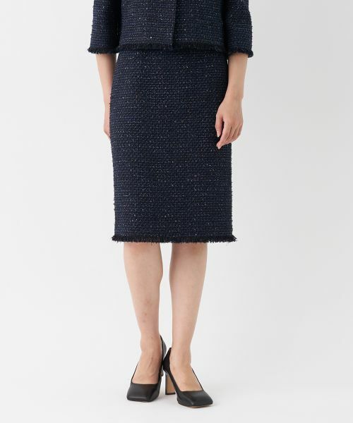 LANVIN COLLECTION / ランバン コレクション ロング・マキシ丈スカート | ラメスカート | 詳細4