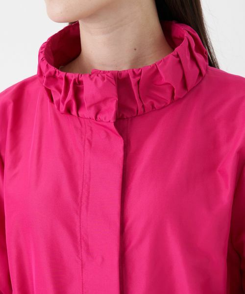 LANVIN COLLECTION / ランバン コレクション その他アウター | リボンベルト付ロングコート | 詳細5