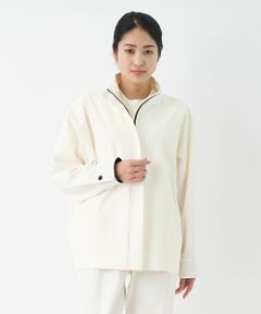 LANVIN COLLECTION / ランバン コレクション テーラードジャケット | 【セットアップ対応商品】スタンドカラージャケット