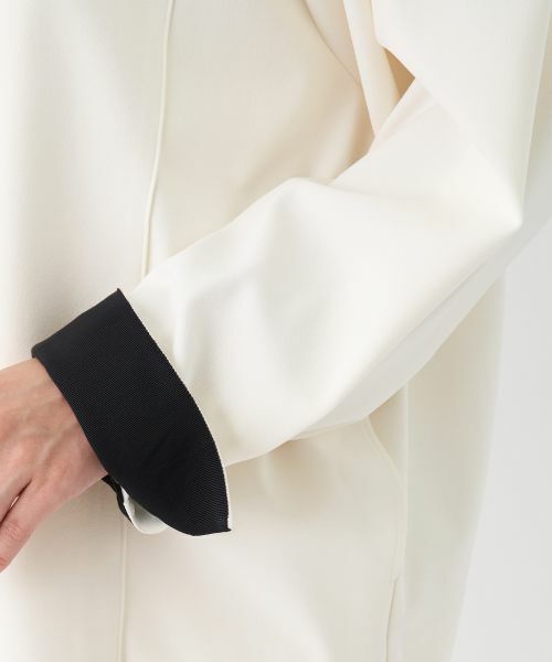 LANVIN COLLECTION / ランバン コレクション テーラードジャケット | 【セットアップ対応商品】スタンドカラージャケット | 詳細5