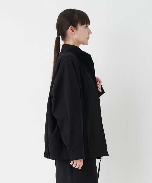 LANVIN COLLECTION / ランバン コレクション テーラードジャケット | 【セットアップ対応商品】スタンドカラージャケット | 詳細8