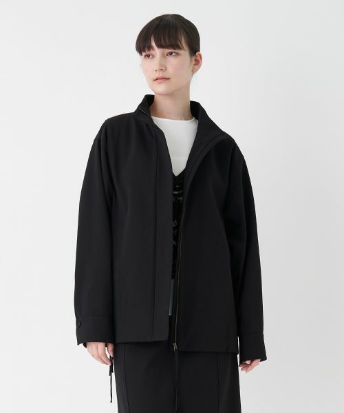 LANVIN COLLECTION / ランバン コレクション テーラードジャケット | 【セットアップ対応商品】スタンドカラージャケット | 詳細9