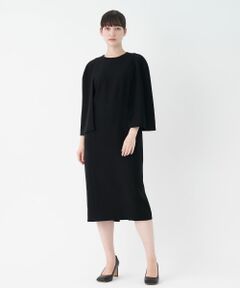 LANVIN COLLECTION / ランバン コレクション ドレス | ケープスリーブワンピース