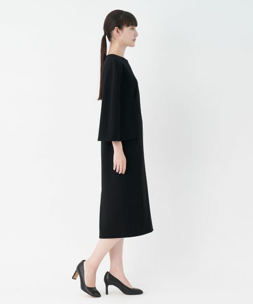 LANVIN COLLECTION / ランバン コレクション ドレス | ケープスリーブワンピース | 詳細3