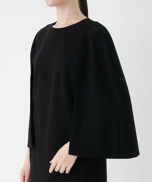 LANVIN COLLECTION / ランバン コレクション ドレス | ケープスリーブワンピース | 詳細5