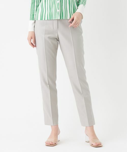 LANVIN COLLECTION / ランバン コレクション その他パンツ | センタープレスパンツ | 詳細1