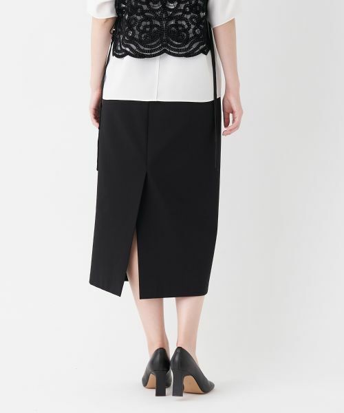 LANVIN COLLECTION / ランバン コレクション ロング・マキシ丈スカート | 【セットアップ対応商品】ミモレ丈タイトスカート | 詳細2