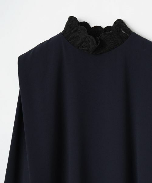 LANVIN COLLECTION / ランバン コレクション シャツ・ブラウス | スタンドカラーブラウス | 詳細2