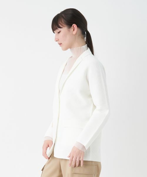 LANVIN COLLECTION / ランバン コレクション テーラードジャケット | ニットジャケット | 詳細11